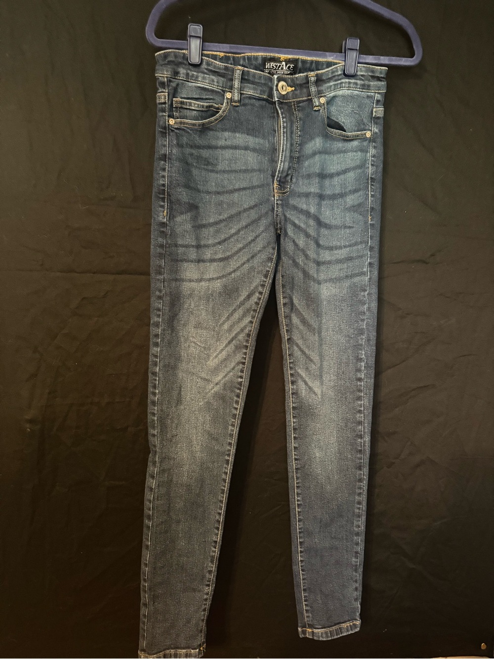 Women's Blue Skinny Jeans